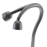 Projecteur LED COB monté sur poteau L06B-AU7 IP66, haute luminosité, plusieurs options de puissance, pour l'éclairage extérieur des chemins et des paysages