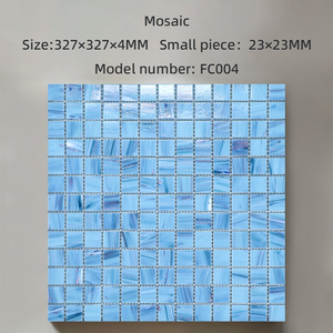Mosaïque <span class=keywords><strong>de</strong></span> verre pour piscine, motif paysager personnalisable moderne, pour piscine, bassin à poissons, jardin d'enfants, piscine à débordement - Product Image 2