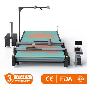 Tas tangan kulit CNC mesin pemotong pembuat gelang kulit Wanita mesin pemotong datar tas kulit Retro mesin pemotong CNC - Product Image 3