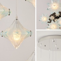2025 nouveau modèle lustre étoile de Style médiéval crème française Design industriel luminaire Vintage pour salon Restaurant