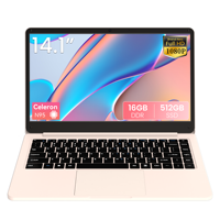 Ordinateur portable flambant neuf 14,1 pouces Intel N95 Quad-Core 1,7 GHz 1 To SSD Écran FHD 1080p IPS Clavier anglais Windows 11 DDR4 8 Go 16:09