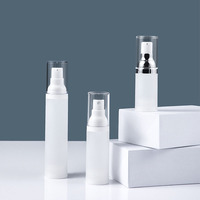 Botol Losion Perawatan Kulit Kosmetik plastik pompa tanpa udara 15ml grosir botol Losion perawatan kulit kosmetik