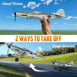 Juegos Familiares, Avión de Control Remoto RTF <span class=keywords><strong>BF109</strong></span>, Avión <span class=keywords><strong>RC</strong></span> de 3 Canales y 400 mm, Juguetes Educativos para Niños de Fabricación China - Product Image 4