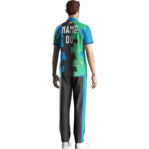Camiseta Deportiva Blanca de Secado Rápido para Hombre, Diseño Personalizado, Uniforme para Gimnasio, Fitness, Running, Cricket - Product Image 6