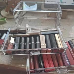 Настольный ящик для хранения макияжа прозрачный акриловый ящик для хранения губной помады - Product Image 5