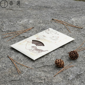 Bâtons d'encens en bois de santal et bambou Kosaido Iyashineko Parfum Première Neige - Aromathérapie Parfum d'hiver de Kyoto, Japon |   Livraison gratuite - Product Image 5