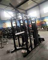 Équipement de fitness commercial pour salle de sport, appareil multifonctionnel Smith, rack d'entraînement complet, équipement d'entraînement de force