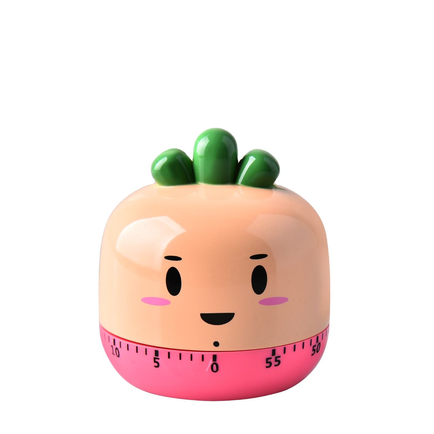 Round Manual Rotation Loud Kitchen Timer with Scale Countdown Mechanical Timer