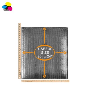 Khuyến Mãi Lớn 10 Gói Bong Bóng Bưu Phẩm 24X20 CM Xx-phong Bì Vận Chuyển Đệm Kim Loại Lớn - Product Image 3