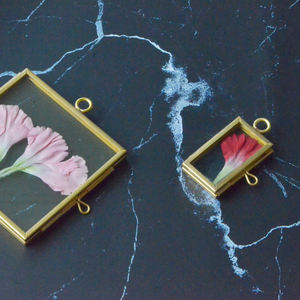 미니 황동 및 구리 장식 빈티지 힌지 사진 액자 - Product Image 4