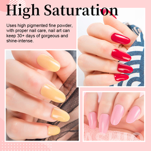 ディッピングパウダーカスタムロゴカラーヌードクリアネイルアートアクリル - Product Image 6