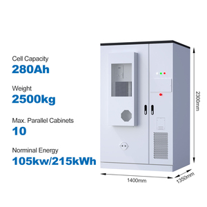 ระบบจัดเก็บพลังงานแบบตู้คอนเทนเนอร์เชิงพาณิชย์และอุตสาหกรรม Bibo Integrated 215kWh ลิเธียม-ไอออน 100kW 215kW ระบบระบายความร้อนด้วยอากาศ Al - Product Image 2