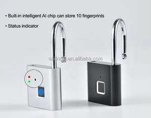 SLS Material inteligente de aleación de Zinc, bloqueo inteligente antirrobo, sin llave, huella dactilar y cadeno electrónico para Home Hotel RV - Product Image 3