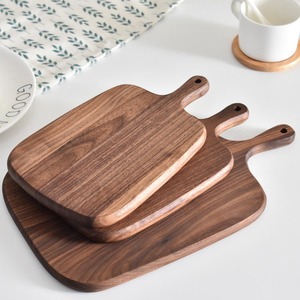 Planche à découper en bois d'acacia écologique, planche de boucher réversible pour trancher, hacher et servir, disponible à la vente - Product Image 4
