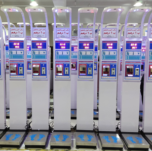 ميزان طبي أوتوماتيكي لقياس الطول والوزن DHM-15 للمستشفيات - Product Image 2