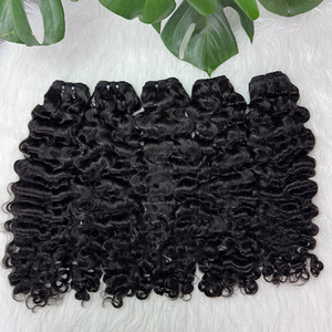 ผมต่อแบบลอนลึกแบบหลวมๆ ขายส่ง ผมบราซิลแท้ 100% ขนาด 10 นิ้ว - Product Image 4