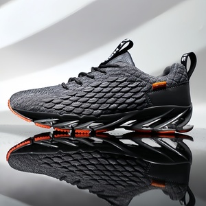 <span class=keywords><strong>Scarpe</strong></span> Sportive da Uomo Retrò con Ammortizzazione, Tomaia in Tela e Rete, Leggere e Traspiranti, Sneakers da Esterno con Lacci - Product Image 6