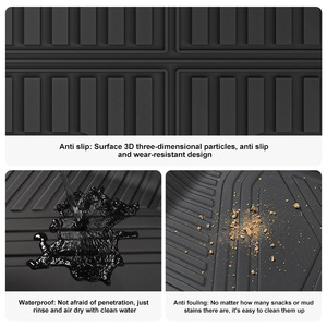 Para <span class=keywords><strong>Toyota</strong></span> <span class=keywords><strong>Land</strong></span> <span class=keywords><strong>Cruiser</strong></span> Serie 70 LC76 2024 Compatible, Tapete de Carga Trasero 3D para Todo Clima, <span class=keywords><strong>Protector</strong></span> de <span class=keywords><strong>Maletero</strong></span>, Accesorio Interior - Product Image 3