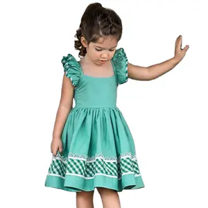 아기 소녀 옷 여름 어린이 드레스 패션 예쁜 의류 드레스 소녀 드레스 3 5 년