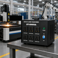Transformateur monophasé élévateur et abaisseur de tension DT-5000VA de haute qualité 110V 220V pour équipement industriel certifié CE