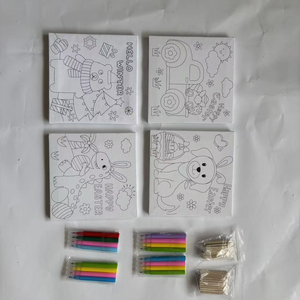 Kit de <span class=keywords><strong>Pintura</strong></span> <span class=keywords><strong>por</strong></span> Números DIY al <span class=keywords><strong>por</strong></span> Mayor para Niños y Adultos, Lienzo Preimpreso, Set de <span class=keywords><strong>Pintura</strong></span>, Jirafa, Manualidades, Regalo Artístico - Product Image 1