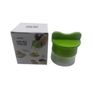 MOOREDLIFE <span class=keywords><strong>Coupe</strong></span>-<span class=keywords><strong>légumes</strong></span> spiraliseur 4-en-1 en acier inoxydable, éplucheur facile à nettoyer, manuel, pour <span class=keywords><strong>spaghetti</strong></span>, courgettes, carottes - Product Image 4