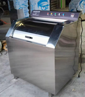 Machine à laver les chaussures industrielle automatique 2026, 12 kg, 220 V, en acier inoxydable, usage commercial, électrique, neuve
