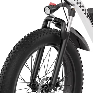 Bicicleta Eléctrica de 1000W, 48V, Batería de 15AH, Neumáticos Gruesos, 26\" <span class=keywords><strong>X</strong></span> 4\", para Nieve y Playa, 7 Velocidades, 28MPH, para Adultos - Product Image 5