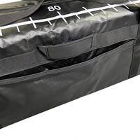 Tas Reel Pancing PVC Tarpaulin Satu Lapis Luas 40x40x165cm Tahan Air untuk Menyimpan Ikan Besar Utuh