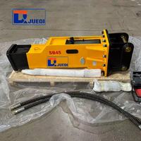 Marteau hydraulique de haute qualité SB20 SB30 avec deux burins pour mini-excavatrice de 2 tonnes, vente en gros directe d'usine
