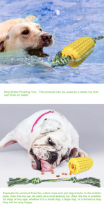 Juguete de Maíz para Perros, Palitos para Limpiar los Dientes, Nudos de Maíz para Perros Medianos y Grandes - Product Image 4