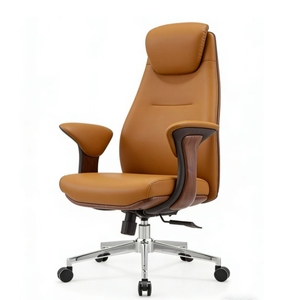 Silla <span class=keywords><strong>de</strong></span> Oficina Ergonómica <span class=keywords><strong>de</strong></span> Cuero <span class=keywords><strong>de</strong></span> Lujo, Adecuada para Hospitales, Escuelas, Hoteles, Sillas <span class=keywords><strong>de</strong></span> Oficina para el <span class=keywords><strong>Trabajo</strong></span> - Product Image 1