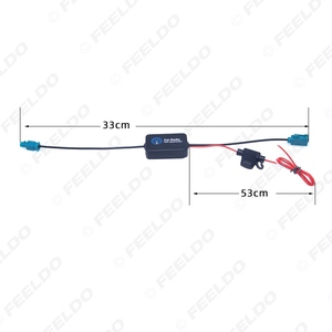 <span class=keywords><strong>Amplificateur</strong></span> de Signal d'<span class=keywords><strong>antenne</strong></span> d'<span class=keywords><strong>autoradio</strong></span> 12V pour voiture avec connecteur FAKRA II - Product Image 6