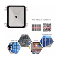 Lector de Control de Acceso RFID con Código QR, TCP/IP, Wiegand, Sistema de Entrada Móvil para Puertas y Torniquetes