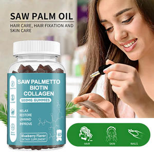 Bonbons gélifiés OEM Ausreson à la biotine et au collagène pour la santé des cheveux, de la peau et des ongles, certifiés Halal/Kosher - Product Image 2