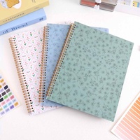 Agenda/Organisateur hebdomadaire/mensuel Hongbo, nouvelle version, 6 couleurs, spirale, feuilles mobiles, 8,5 x 11 pouces, esthétique et portable.