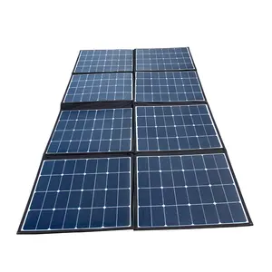 عالية تحويل طويل خدمة الحياة 400w لوحة شمسية قابلة للطي ل المحمولة محطة الطاقة و الطاقة الشمسية نظام