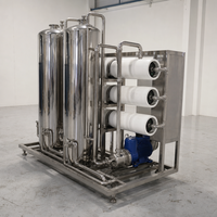 Système de traitement d'eau ultrapure par osmose inverse EDI RO industriel, productivité de 5000 L/heure, garantie 1 an, pour l'électronique semi-conductrice