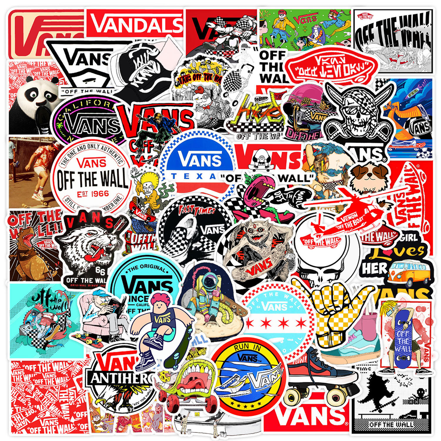 Cheap Vans Patch Quality Custom Embroidery Leather