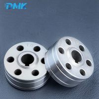 DMK 2 roues à rouleaux pour alimentation en fil, 08-10mm, en forme de U/V, pour fil de soudure en aluminium, accessoires de soudage laser portatif