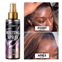 Spray Fixateur Sans Colle Oalen Private Label 120ml, Tenue Forte, Anti-Transpiration, Longue Durée, pour Perruques en Dentelle