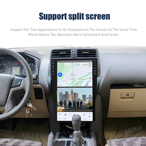 16 pulgadas Android 128G para Toyota Prado 2018 Qualcomm pantalla Vertical reproductor Multimedia navegación Gps 2 Din Unidad Principal - Product Image 4