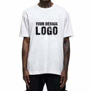 Camiseta Deportiva Holgada de Verano para Hombre, Estilo Vintage, Lavado Ácido, con Logotipo Personalizado, Manga Corta - Product Image 3