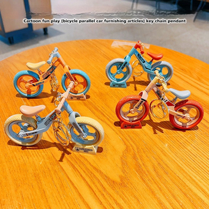 Atacado: Chaveiro de Bicicleta de Equilíbrio <span class=keywords><strong>Mini</strong></span> DIY Desmontável com Roda Móvel, Pingente Decorativo Fofo para Bolsa, Presente - Product Image 3