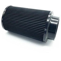 Filtre à air sport conique pour voiture court, long, haut débit, performance de course, universel 102mm 76mm 3 pouces Filtre à air d'admission conique