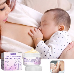 Marque privée Crème réparatrice pour mamelons à base de plantes, nourrissante et apaisante, anti-fissure, à la <span class=keywords><strong>lanoline</strong></span>, pour l'<span class=keywords><strong>allaitement</strong></span> - Product Image 2