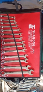 Cờ lê công cụ thiết lập 6-32mm kết hợp thiết lập chave inglesa ratcheting kết hợp cờ lê linh hoạt Ratchet cờ lê cờ lê Bộ - Product Image 3