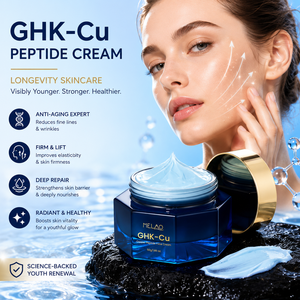 Crème Visage Hydratante Apaisante et Réparatrice Anti-Rides Jour et Nuit à la GHK-Cu et aux Peptides de Cuivre Marque Blanche - Product Image 1
