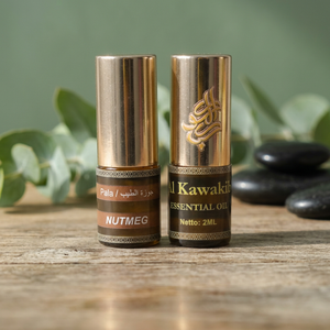 Huile Essentielle Pure de Muscade 2ml – Huile Chauffante Naturelle pour Douleurs Musculaires et Articulaires, Soutien Digestif, Diffuseur d'Aromathérapie - Product Image 1