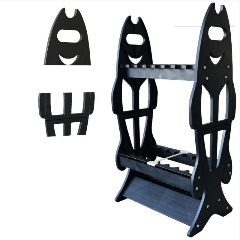 16 Fishing Rod Holder Storage Rack Pole Stand Organizer
